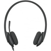 Logitech H340 USB, juodas