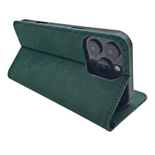 Dėklas "Smart Suede" skirtas Samsung A576 A57 5G žalias Dėklas "Smart Suede" skirtas Samsung A576 A57 5G žalias