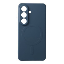Dėklas "Silicone Mag Cover" skirtas Samsung A566 A56 5G mėlynas