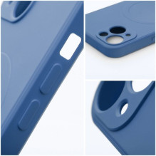 Dėklas "Silicone Mag Cover" skirtas Samsung A566 A56 5G mėlynas
