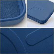 Dėklas "Silicone Mag Cover" skirtas Samsung A566 A56 5G mėlynas