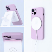 Dėklas "Silicone Mag Cover" skirtas Samsung A566 A56 5G rožinis