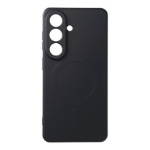 Dėklas "Silicone Mag Cover" skirtas Samsung A566 A56 5G juodas