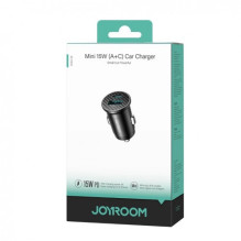 Automobilinis įkroviklis Joyroom "JR-CCN16 Mini" juodas 15W (1xPD / 1xQC3.0) Automobilinis įkroviklis Joyroom "JR-CCN16 Mini" juodas 15W (1xPD / 1xQC3.0)