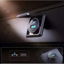 Automobilinis įkroviklis Joyroom "JR-CCN16 Mini" juodas 15W (1xPD / 1xQC3.0) Automobilinis įkroviklis Joyroom "JR-CCN16 Mini" juodas 15W (1xPD / 1xQC3.0)