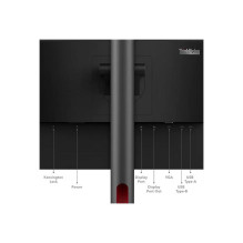 Monitorius - Lenovo ThinkVision T24d-30 24" 1920x1200 100Hz IPS Juodas