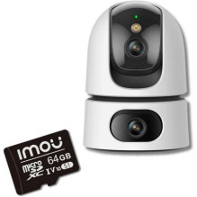 IP kamera Imou Ranger Dual Pro 10MP (5MP+5MP) ar atmiņas karti 64GB IP kamera Imou Ranger Dual Pro 10MP (5MP+5MP) ar atmiņas karti 64GB