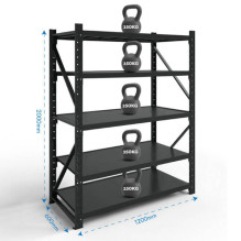 Rack 2000x1200x600 five-shelf Rehalt Systems base part