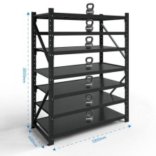 Rack 3000x1200x600 seven-shelf Rehalt Systems base part