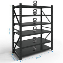 Rack 2500x1200x600 six-shelf Rehalt Systems base part
