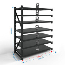 Rack 2500x1200x600 seven-shelf Rehalt Systems connecting part