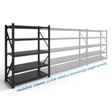 Rack 3000x1200x600 five-shelf Rehalt Systems base part