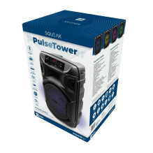Garsiakalbis - SQUEAK Karaoke Tower BT 5.3 Juodas Squeak Karaoke Garsiakalbis Pulsetower BT 5.3 + EDR SQ1006 Juodas