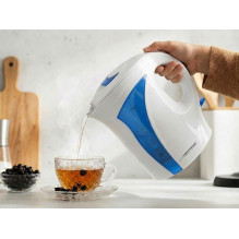 Esperanza EKK018B Electric kettle 1.7 L, White / Blue Esperanza EKK018B Electric kettle 1.7 L, White / Blue