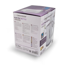 Esperanza EKK022 electric kettle 1.7 L 2200 W Grey, White Esperanza EKK022 electric kettle 1.7 L 2200 W Grey, White