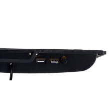 Vakoss LF-1860AL laptop cooling pad 43.2 cm (17") Black Vakoss LF-1860AL laptop cooling pad 43.2 cm (17") Black