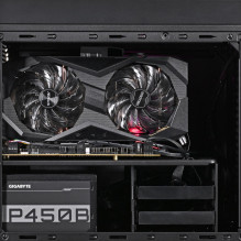 Actina 5901443445111 PC AMD Ryzen™ 5 8400F 16 GB DDR5-SDRAM 1 TB SSD AMD Radeon RX 7600 Midi Tower Black
