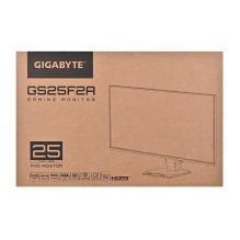 GIGABYTE GS25F2A 25 colių FHD žaidimų monitorius – 1920 x 1080, 240Hz, 1ms, 300 cd / m², ekranas HDR 10, ekrano prievada GIGABYTE GS25F2A 25 colių FHD žaidimų monitorius – 1920 x 1080, 240Hz, 1ms, 300 cd / m², ekranas HDR 10, ekrano prievada