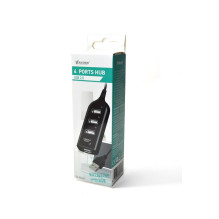 Vakoss TC-234UX interface hub USB 2.0 Black Vakoss TC-234UX interface hub USB 2.0 Black