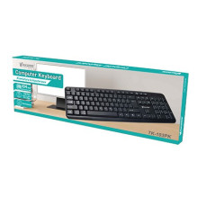 „Vakoss TK-103PK“ klaviatūra, USB, juoda „Vakoss TK-103PK“ klaviatūra, USB, juoda