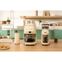 Smeg 50's Style Drip Filter Coffee Machine DCF02CREU Cream Smeg 50's Style Drip Filter Coffee Machine DCF02CREU Cream