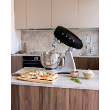 Smeg Stand Mixer Black 50's Style Aesthetic