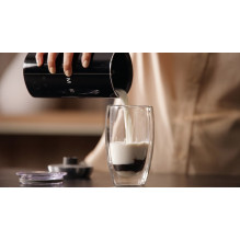 Smeg MFF02BLEU milk frother / warmer Automatic milk frother / warmer Black Smeg MFF02BLEU milk frother / warmer Automatic milk frother / warmer Black