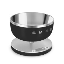 Smeg Collezione Kitchen Scales KSC01BLMWW Black Smeg Collezione Kitchen Scales KSC01BLMWW Black