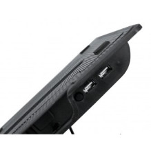 Vakoss LF-1860AL laptop cooling pad 43.2 cm (17") Black Vakoss LF-1860AL laptop cooling pad 43.2 cm (17") Black