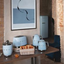 Smeg 50's Style Toaster TSF01PBEU Pastel Blue Smeg 50's Style Toaster TSF01PBEU Pastel Blue