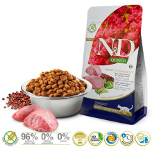 FARMINA N&D Quinoa Weight Management Lamb - suché krmivo pro kočky - 5kg FARMINA N&D Quinoa Weight Management Lamb - suché krmivo pro kočky - 5kg