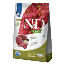 FARMINA N&D Quinoa Urinary Duck - suché krmivo pro kočky - 5kg FARMINA N&D Quinoa Urinary Duck - suché krmivo pro kočky - 5kg