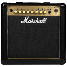 Marshall MG15GFX Gold - 15 W gitaros stiprintuvas Marshall MG15GFX Gold - 15 W gitaros stiprintuvas