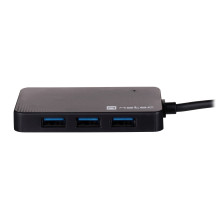 NATEC šakotuvas USB 3.0 Moth (4 prievadai, juodas) NATEC šakotuvas USB 3.0 Moth (4 prievadai, juodas)