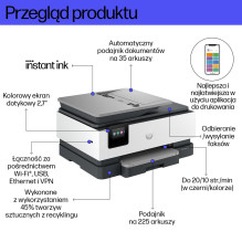 HP OfficeJet Pro 8132e belaidis daugiafunkcis spalvotas spausdintuvas, dvipusis spausdinimas su greitu rašalu