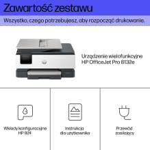 HP OfficeJet Pro 8132e belaidis daugiafunkcis spalvotas spausdintuvas, dvipusis spausdinimas su greitu rašalu