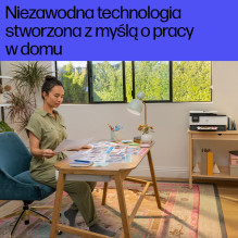 HP OfficeJet Pro 8132e belaidis daugiafunkcis spalvotas spausdintuvas, dvipusis spausdinimas su greitu rašalu