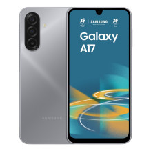 „Samsung Galaxy A17“ 17 cm (6,7 colio) hibridinis dviejų SIM kortelių 4G USB C tipo 4 GB 128 GB 5000 mAh pilkas „Samsung Galaxy A17“ 17 cm (6,7 colio) hibridinis dviejų SIM kortelių 4G USB C tipo 4 GB 128 GB 5000 mAh pilkas