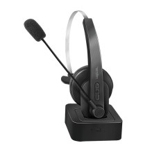 „Słuchawka“ „Bluetooth“ su mikrofonais, įkrovimo stotelė