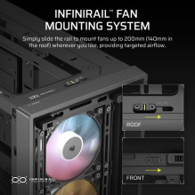 Corsair FRAME 4000D RS ARGB Midi Tower Black