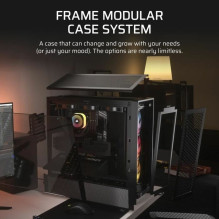 Obudowa FRAME 4000D RS ARGB Czarna Mid Tower ATX Obudowa FRAME 4000D RS ARGB Czarna Mid Tower ATX