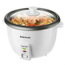 Taurus RICE CHEF ryžių viryklė 1,8 l 700 W pilka, balta Taurus RICE CHEF ryžių viryklė 1,8 l 700 W pilka, balta