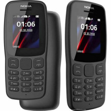 NOKIA 106 TA-1114 DS 4GB Black mobilusis telefonas NOKIA 106 TA-1114 DS 4GB Black mobilusis telefonas