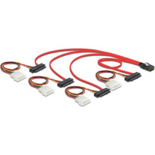 Kabelis Delock SAS int. 36pin-4x SAS29pin 0,5m