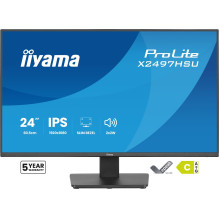 iiyama ProLite X2497HSU-B1 computer monitor 60.5 cm (23.8") 1920 x 1080 pixels Full HD LED Black