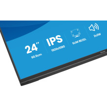iiyama ProLite X2497HSU-B1 computer monitor 60.5 cm (23.8") 1920 x 1080 pixels Full HD LED Black