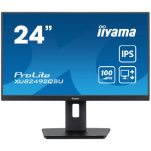 iiyama ProLite XUB2492QSU-B1 computer monitor 60.5 cm (23.8") 2560 x 1440 pixels Quad HD LED Black