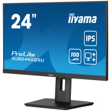 iiyama ProLite XUB2492QSU-B1 computer monitor 60.5 cm (23.8") 2560 x 1440 pixels Quad HD LED Black