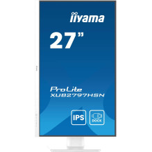 iiyama ProLite XUB2797HSN-W2 computer monitor 68.6 cm (27") 1920 x 1080 pixels Full HD LED White