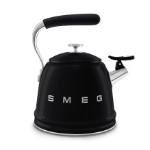 Viryklės Virdulys - SMEG 50's Style WKF01BL 2,3 L Juodas Viryklės Virdulys - SMEG 50's Style WKF01BL 2,3 L Juodas